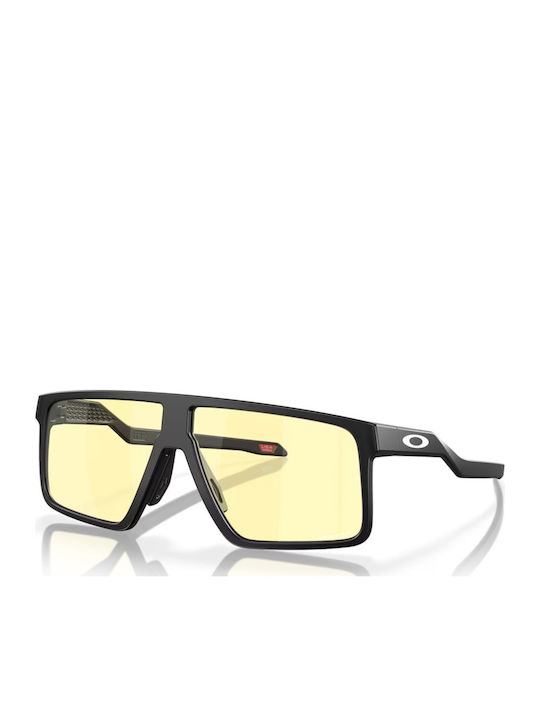 Oakley Prizm Women's Sunglasses with Black Plastic Frame and Yellow Lens OO9285-01