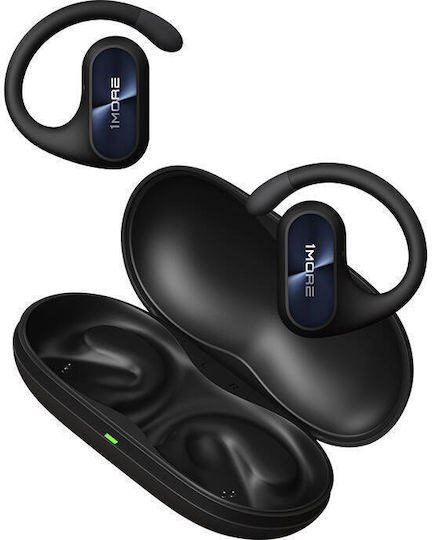 1More Fit SE Open Earbud Bluetooth Handsfree Earphones with Sweat Resistance and Charging Case Black