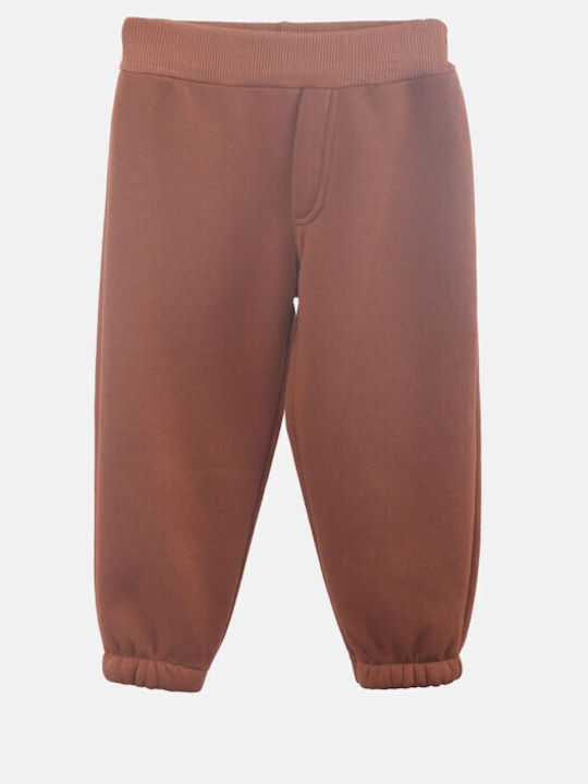 Kids Tracksuits With Top Brown 2 Pieces