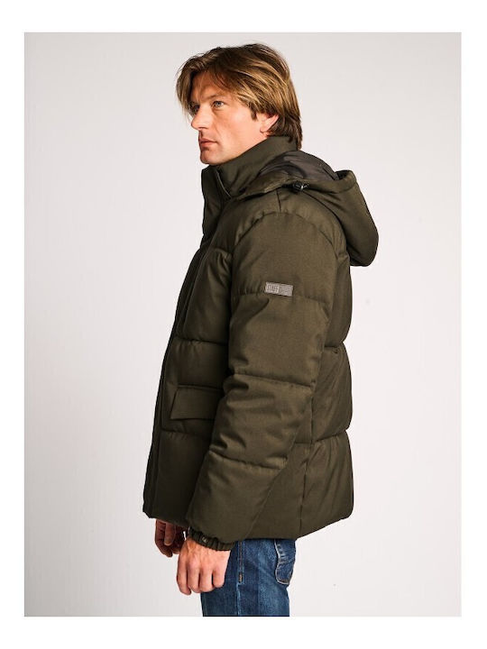 Mick Geacă De Iarnă Puffer Kaki 66-003.050.N0093