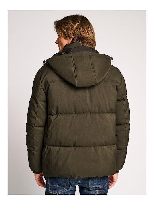 Mick Geacă De Iarnă Puffer Kaki 66-003.050.N0093