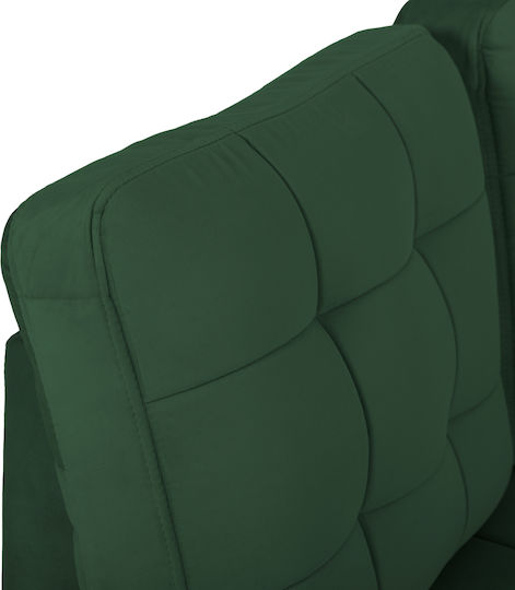 Jade Colțar Canapea Pat Cu Colțul Stâng Catifea Cipru 250x180x88cm