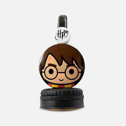 OTL Wired On Ear Headphones Harry Potter Chibi Black