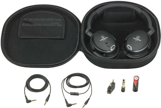 Audio Technica ATH-ANC9 Ενσύρματα Over Ear Ακουστικά Μαύρα