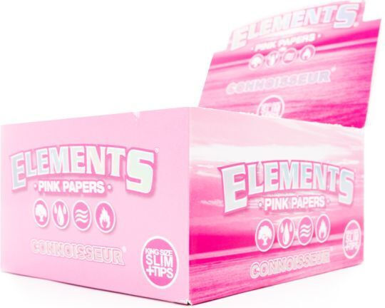 Elements Connoisseur Foițe de Țigări Rulate Slim King Size 32 foi 1buc