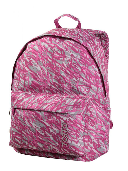 Totto Morral Caxius School Bag Backpack Junior High-High School Pink