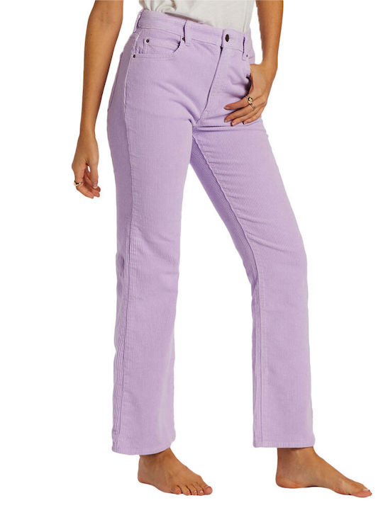 Billabong Women's Cotton Trousers Purple