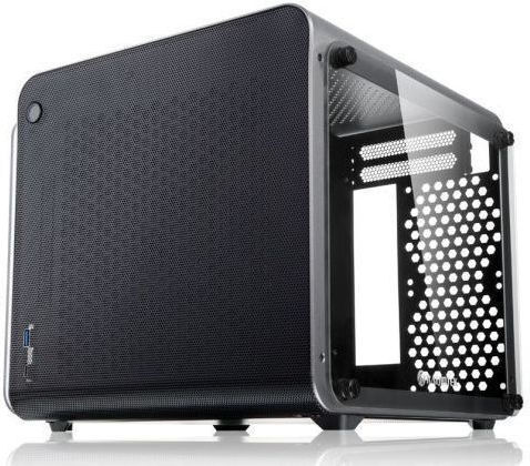 Raijintek Metis EVO TGS Gaming Mini Tower Κουτί Υπολογιστή με Πλαϊνό Παράθυρο Ασημί