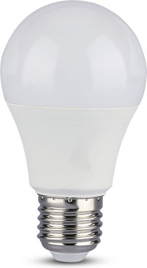 V-TAC VT-2129 Λάμπες LED 9W 112mm για Ντουί E27 και Σχήμα A60 Φυσικό Λευκό 806lm 2τμχ