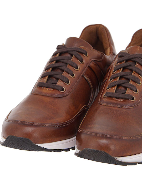 Men's Leather Casual Shoes Tabac Brown