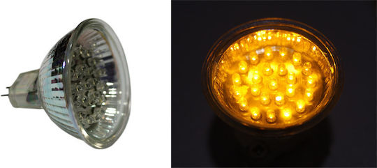 Adeleq LED Bulb 1.8W for Socket GU10 and Shape PAR16 Orange 160lm