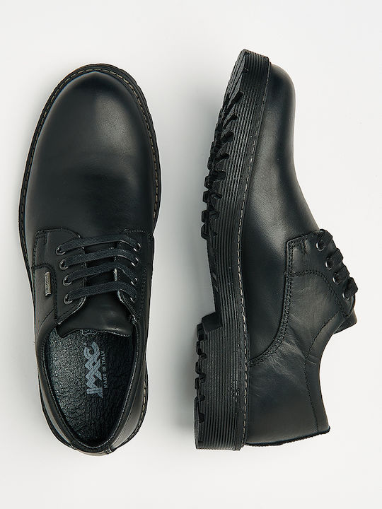 Δερμάτινα Ανδρικά Oxfords Μαύρα