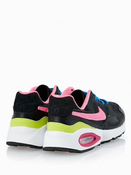 Air Max Детски Спортни Обувки Running с Връзки Черни