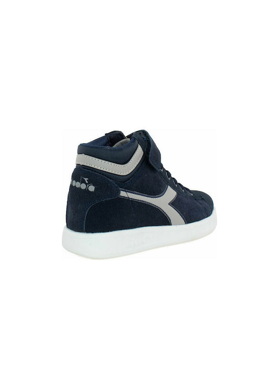 Diadora Kids Sneakers High Game S High TD Navy Blue