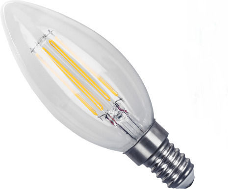 Vivalux LED-Lampe 4W für Fassung E14 und Form B35 Warmes Weiß 470lm
