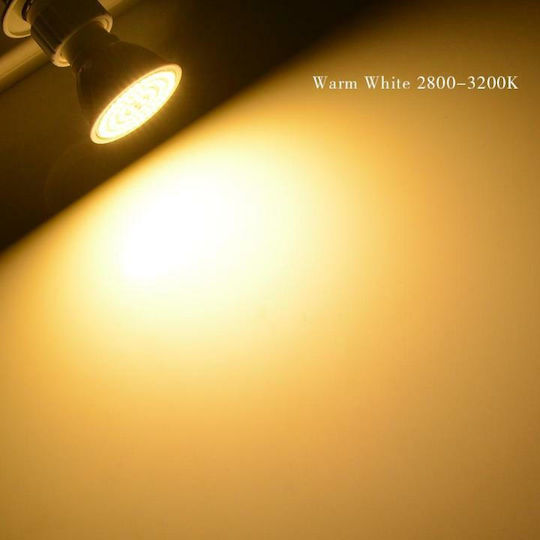 Atman Λάμπα LED 3W για Ντουί GU10 και Σχήμα MR16 Θερμό Λευκό 240lm