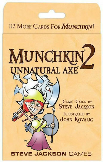 Spiel Erweiterung Munchkin 2 Unnatural Axe 13+ Jahre SJ (EN) Steve Jackson Games
