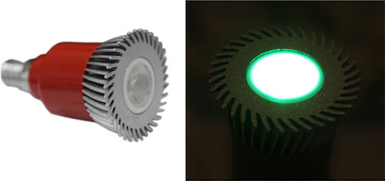 Adeleq LED Bulb 3W 92mm for Socket E14 Green 270lm