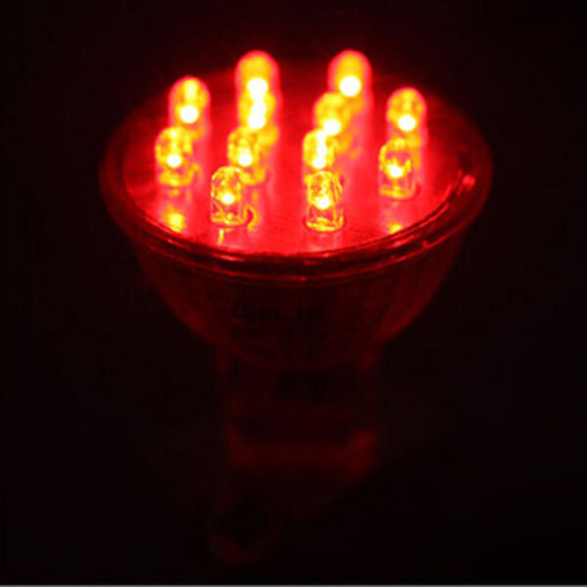 Adeleq LED крушка 0.8W за фасунга GU5.3 и форма MR11 Червено 70лм