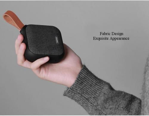 Remax RB-M15 Ηχείο Bluetooth 3W με Διάρκεια Μπαταρίας έως 5 ώρες Μαύρο