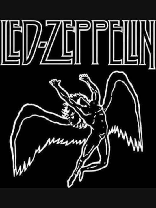 Takeposition Φούτερ Led Zeppelin Μαύρο