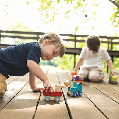 Plan Toys Mini Fire Engine Auto Feuerwehrauto für 3++ Jahre