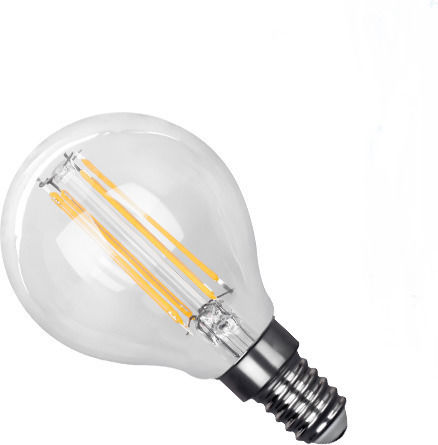 Vivalux Λάμπα LED 4W για Ντουί E14 και Σχήμα P45 Θερμό Λευκό 470lm