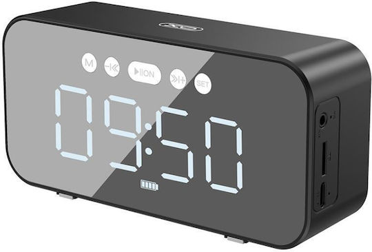 XO Ceas De Masă Digital Din Plastic Cu Ceas Deșteptător Negru 16.004.0045