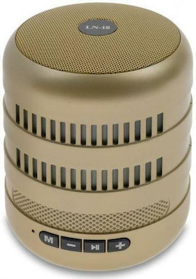 Q5 Bluetooth Speaker 4W with Radio and Battery Life up to 5 hours Gold