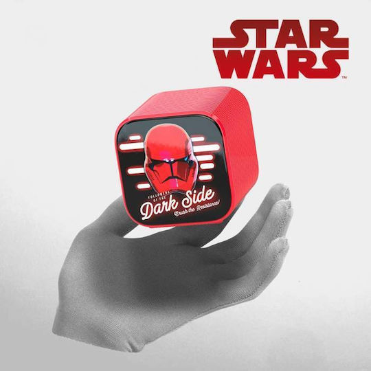 Tribe Star Wars Sith Trooper Bluetooth-Lautsprecher 3W mit Akkulaufzeit bis zu 4 Stunden Rot
