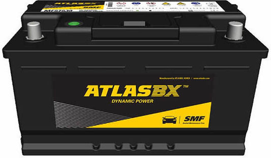 AtlasBX Μπαταρία Αυτοκινήτου MF57539 με Χωρητικότητα 75Ah