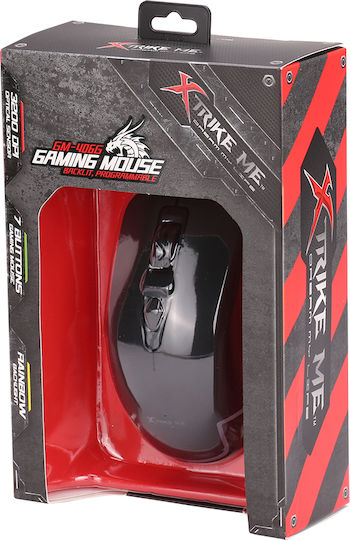 Xtrike Me GM-406G Gaming Mouse 3200 DPI Black