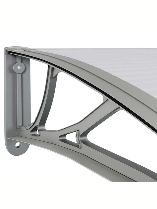 vidaXL Polycarbonat Kapuzinerdach P350xB80cm