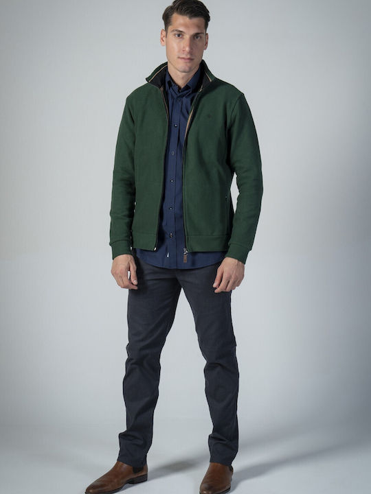 Dors Men's Cardigan with Pockets Green