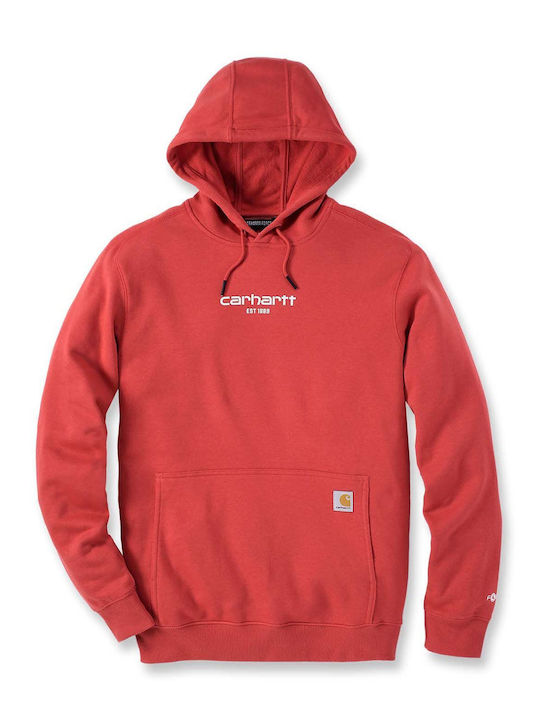 Carhartt Sweatshirt with Hood Red