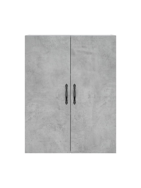 Cabinet de Birou Gri 69.5x34x180cm