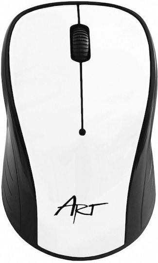Art AM-92C Wireless Mouse Alb