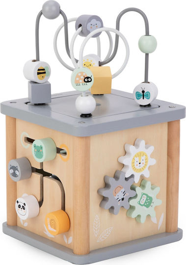 Formensortierspiel Play Cube aus Holz für 18++ Monate