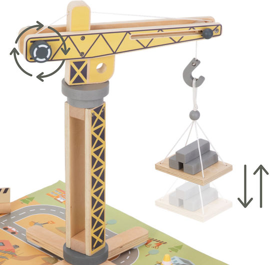 Mamabrum Όχημα Tower Crane από Ξύλο για 36+ Μηνών