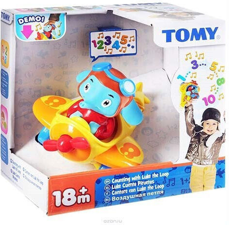 Tomy Fahrzeug Counting Luke Loop mit Sounds