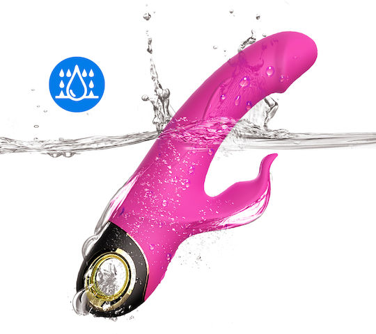 Kinksters Δονητής Rabbit 22cm Ροζ