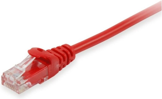 Equip U/UTP Cat.6 Gigabit Network Cable Ethernet 0.5m Red
