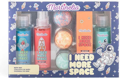 Martinelia Kids' Bubble Bath & Shampoo in Gel Form 150ml Body Mist, Bath Salts, 3 x Bath Fizzers