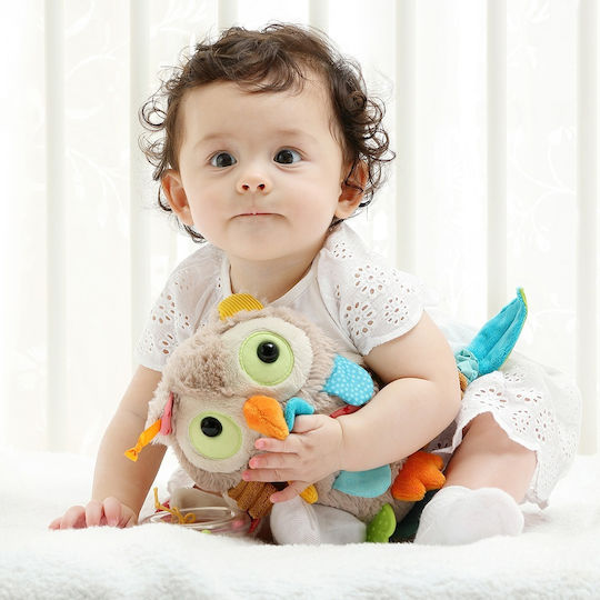Sigikid Ζωάκι Activity Play Owl από Ύφασμα με Ήχους για Νεογέννητα