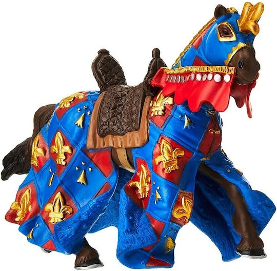 Papo Blue Horse Fleur De Lys For 3+ Years 9cm