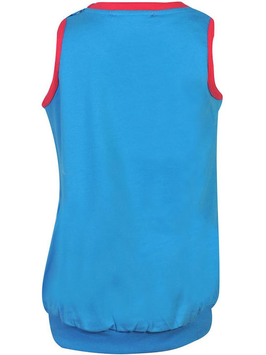 Kinderkleid Ärmellos Hellblau