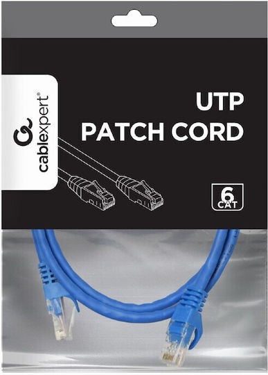Cablexpert U/UTP Cat.6 (Gigabit) Network Ethernet Cable 0.5m Blue