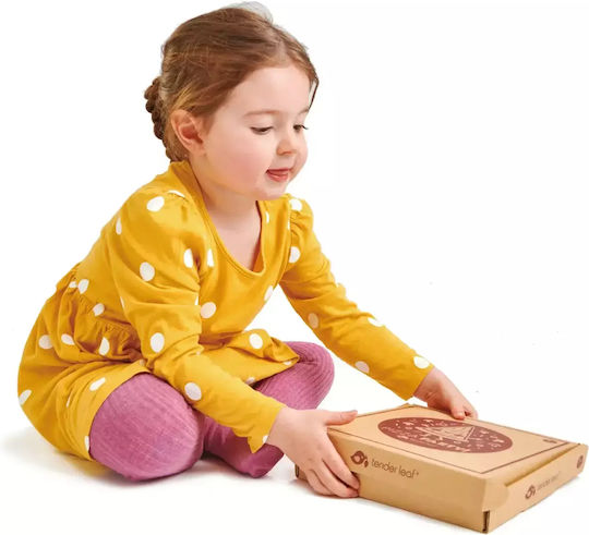 Tender Leaf Toys Holz Pizza Für Kinder Ab 3 Jahren 19 Stück