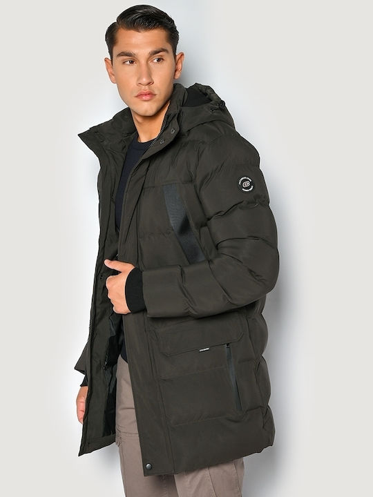 Winter Jacke Puffer Khaki