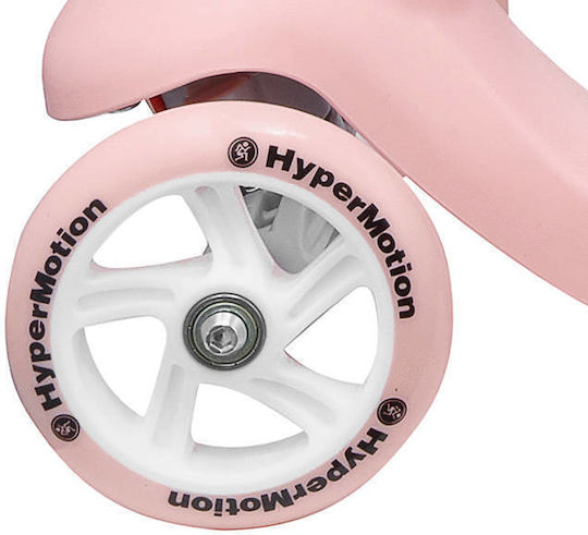 HyperMotion Παιδικό Πατίνι 5 in 1 Τρίτροχο με Κάθισμα για 2+ Ετών Ροζ